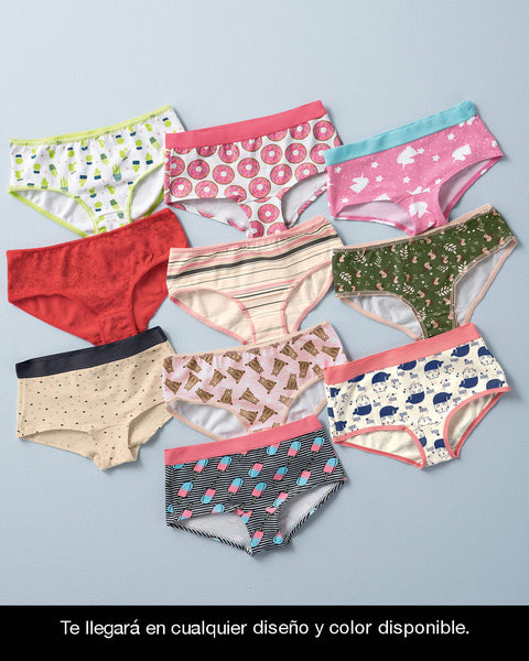 Panty infantil elaborado en algodón llega en color disponible#color_980-multicolor