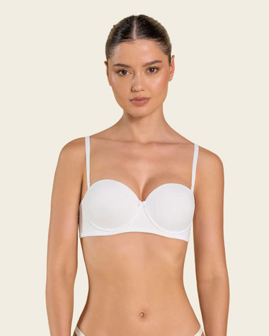 Brasier strapless con realce incorporado#color_000-blanco