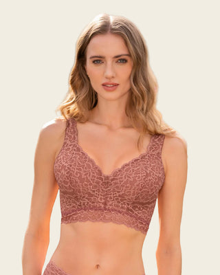 Brasier en encaje ideal para busto pesado Sexy Support#color_122-rosa-medio