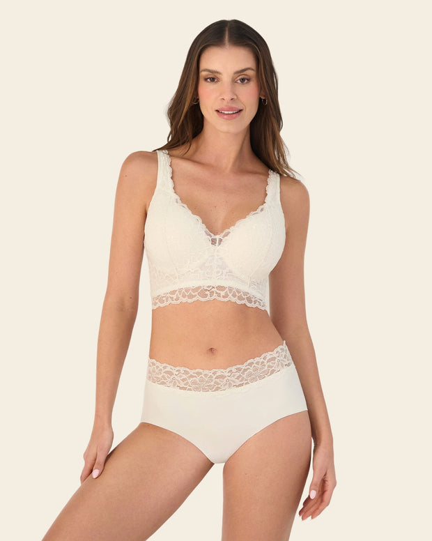 Brasier en encaje ideal para busto pesado sexy support