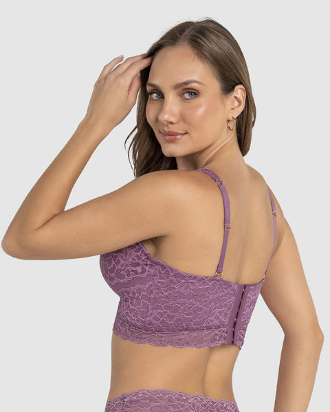 Brasier en encaje ideal para busto pesado Sexy Support#color_402-morado-claro