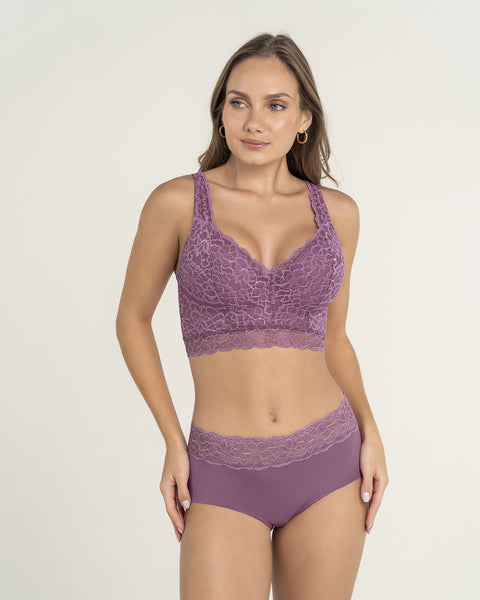 Brasier en encaje ideal para busto pesado Sexy Support#color_402-morado-claro