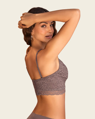 Brasier en encaje ideal para busto pesado Sexy Support#color_868-taupe