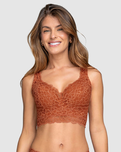 Brasier en encaje ideal para busto pesado Sexy Support#color_a89-terracota-med
