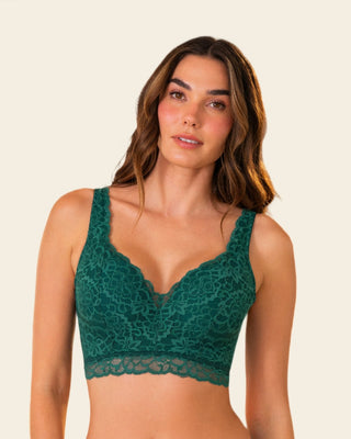 Brasier en encaje ideal para busto pesado Sexy Support#color_c57-verde-esmeralda
