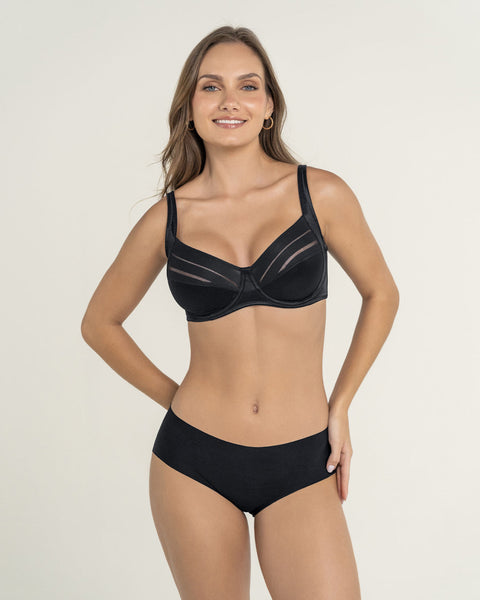 Brasier de buen cubrimiento ideal para busto pesado natural support#color_700-negro