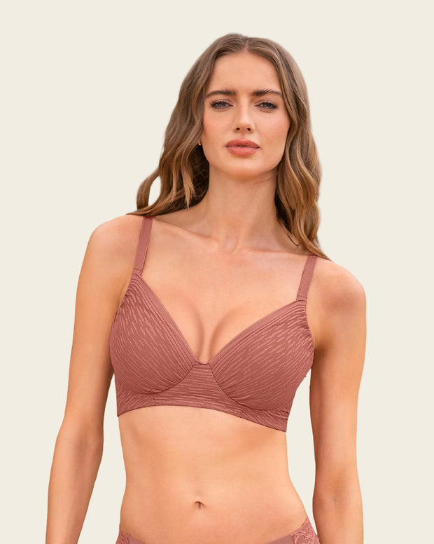Brasier con cubrimiento total del busto Comfort Fit