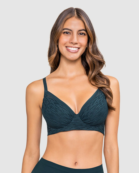 Brasier con cubrimiento total del busto Comfort Fit#color_249-verde-pino