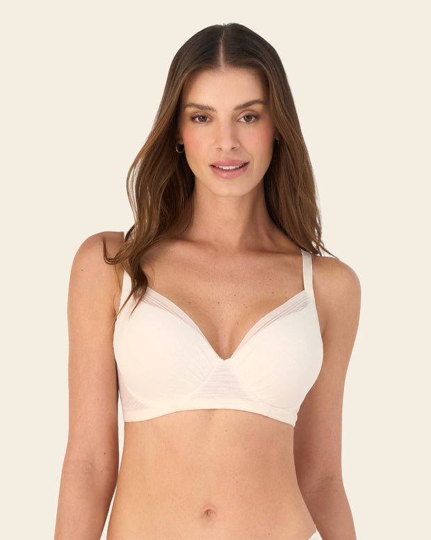 Brasier con cubrimiento total del busto comfort fit