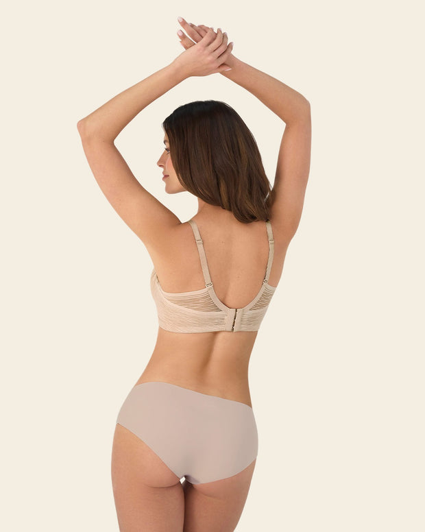 Brasier con cubrimiento total del busto comfort fit