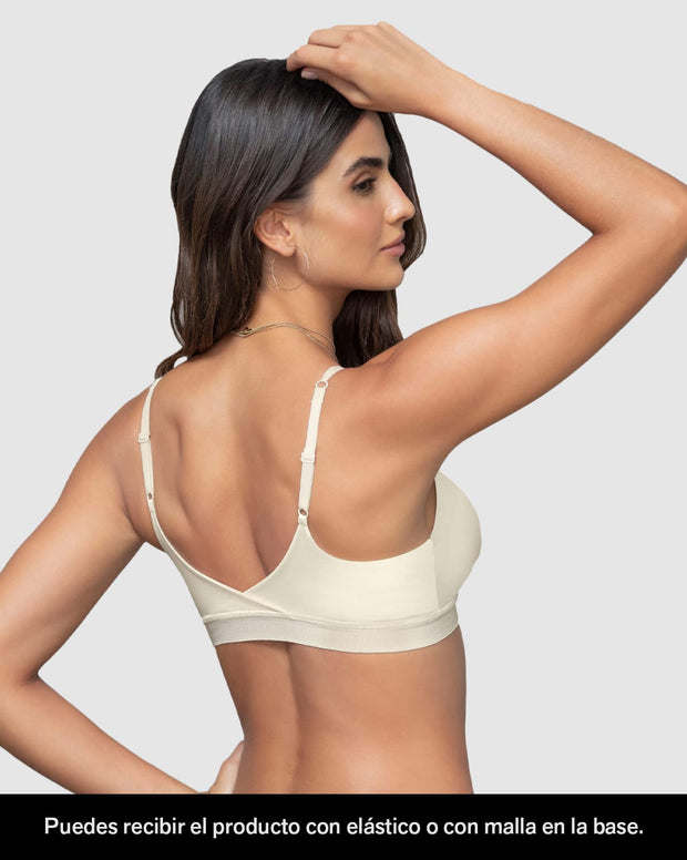 Bralette tipo top ultra cómodo y liviano