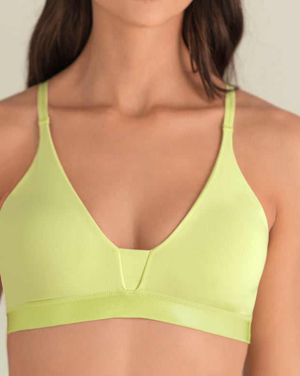Bralette tipo top ultra cómodo y liviano