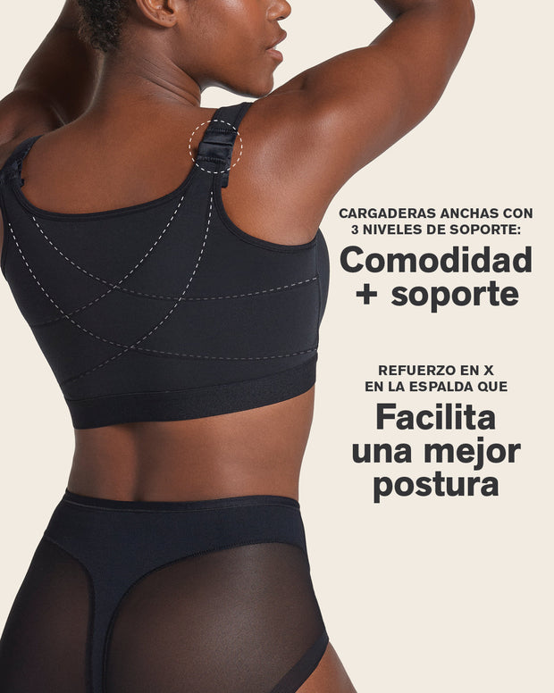 Brasier tipo top multiusos ultracómodo en algodón all in one bra
