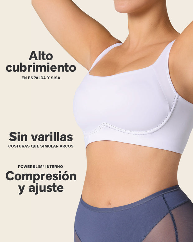 Brasier ultracómodo de alto soporte y cubrimiento everyday bra