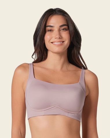 Brasier sin arco ultracómodo de alto soporte y cubrimiento Everyday Bra#color_281-palo-de-rosa