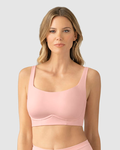 Brasier sin arco ultracómodo de alto soporte y cubrimiento Everyday Bra#color_299-rosa-clarito