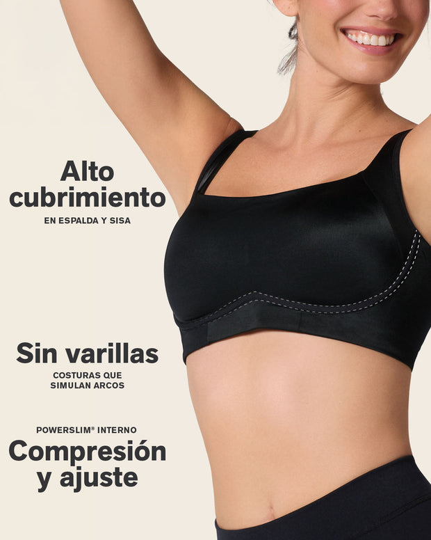 Brasier ultracómodo de alto soporte y cubrimiento everyday bra
