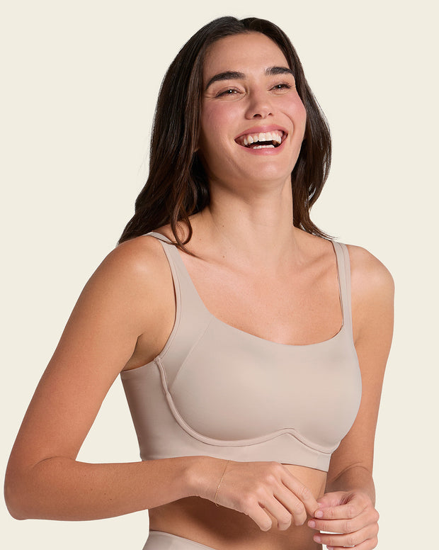 Brasier sin arco ultracómodo de alto soporte y cubrimiento Everyday Bra