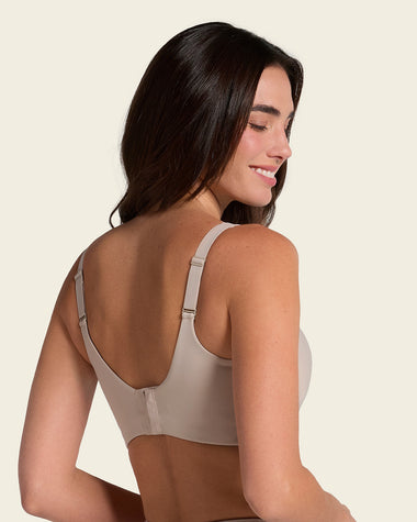 Brasier sin arco ultracómodo de alto soporte y cubrimiento Everyday Bra#color_802-cafe-claro