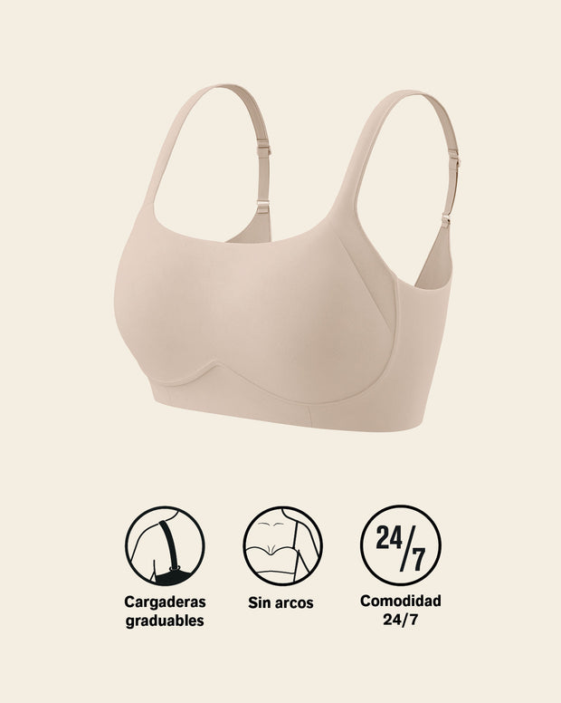 Brasier ultracómodo de alto soporte y cubrimiento everyday bra