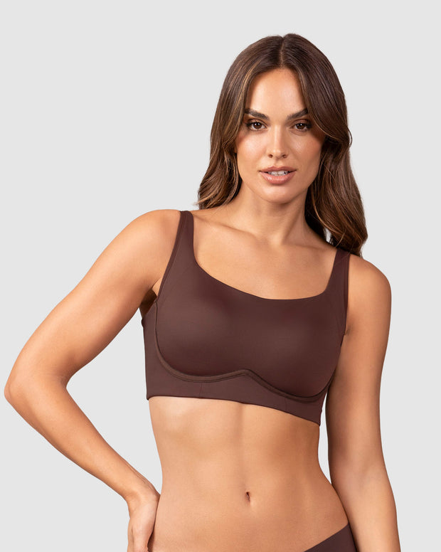 Brasier sin arco ultracómodo de alto soporte y cubrimiento Everyday Bra
