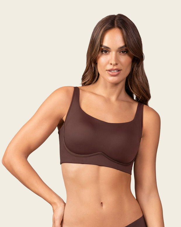 Brasier sin arco ultracómodo de alto soporte y cubrimiento Everyday Bra