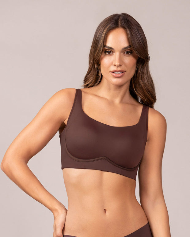 Brasier sin arco ultracómodo de alto soporte y cubrimiento Everyday Bra