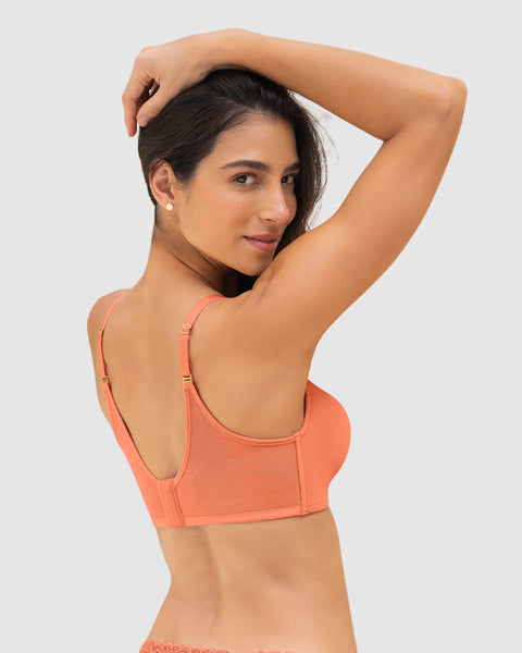 Brasier sin arco de realce alto incorporado Magical Bra#color_250-naranja