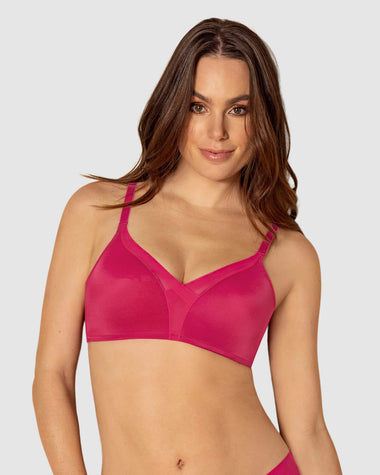 Brasier sin arco de realce alto incorporado Magical Bra#color_311-fucsia