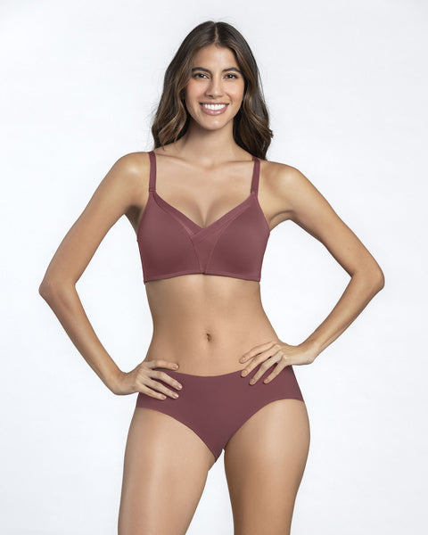 Brasier sin arco de realce alto incorporado Magical Bra#color_c09-vino-medio