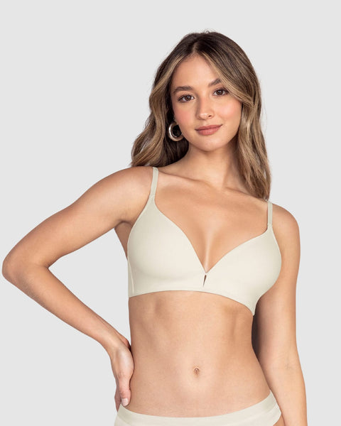 Brasier cómodo sin arco ni realce essential day bra#color_253-perla