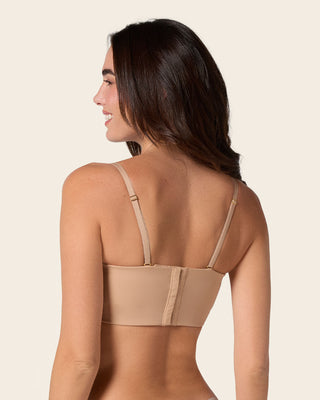 Brasier strapless Antigravedad Nueva Edición - Máximo soporte - No se cae#color_801-cafe-medio