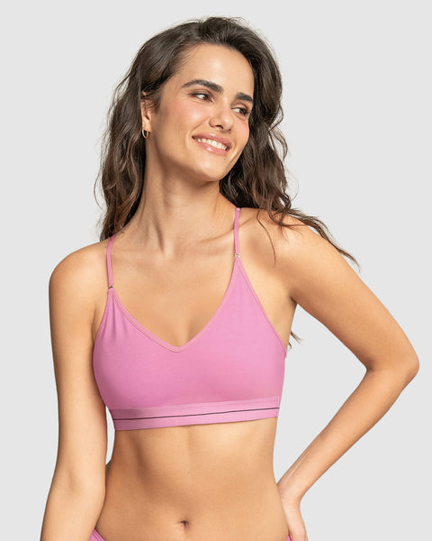 Top en algodón ultracómodo con cargaderas graduables#color_359-rosado