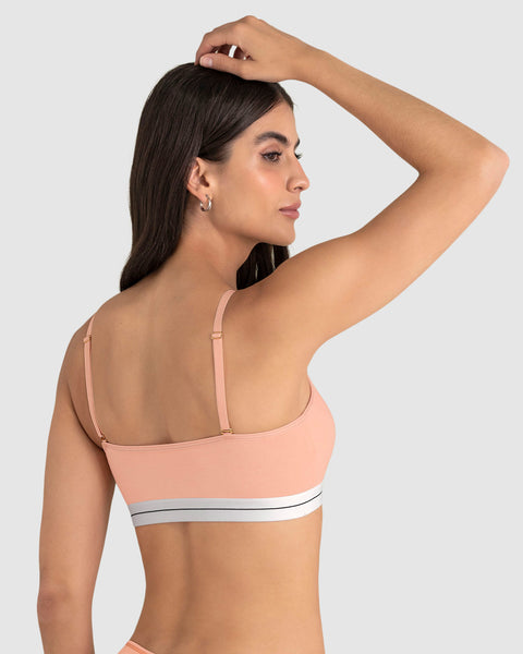 Top en algodón escote redondo#color_215-salmon
