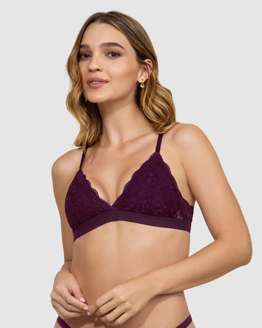 Daily Bralette cómodo y desestructurado#color_326-vino-tinto-oscuro