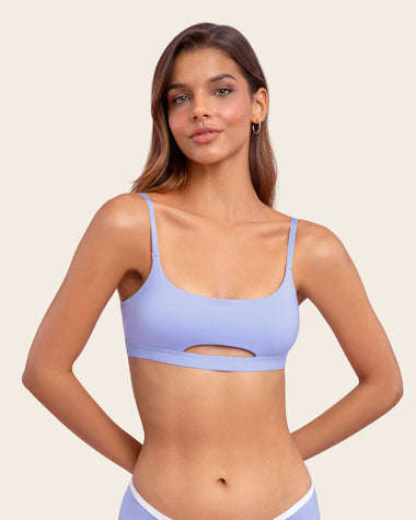 Daily-Sexy Top con abertura frontal#color_468-morado-claro