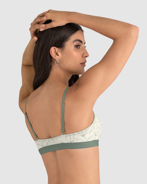 Daily-Sexy Top con abertura frontal#color_b95-fondo-marfil-estampado
