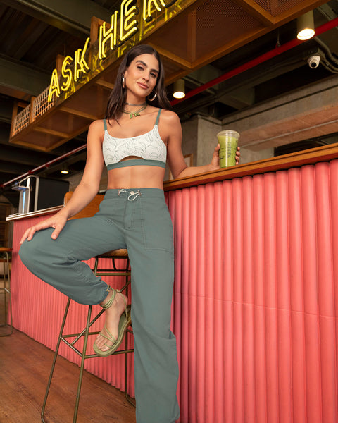 Daily-Sexy Top con abertura frontal#color_b95-fondo-marfil-estampado