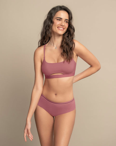Daily-Sexy Top con abertura frontal#color_b99-salmon