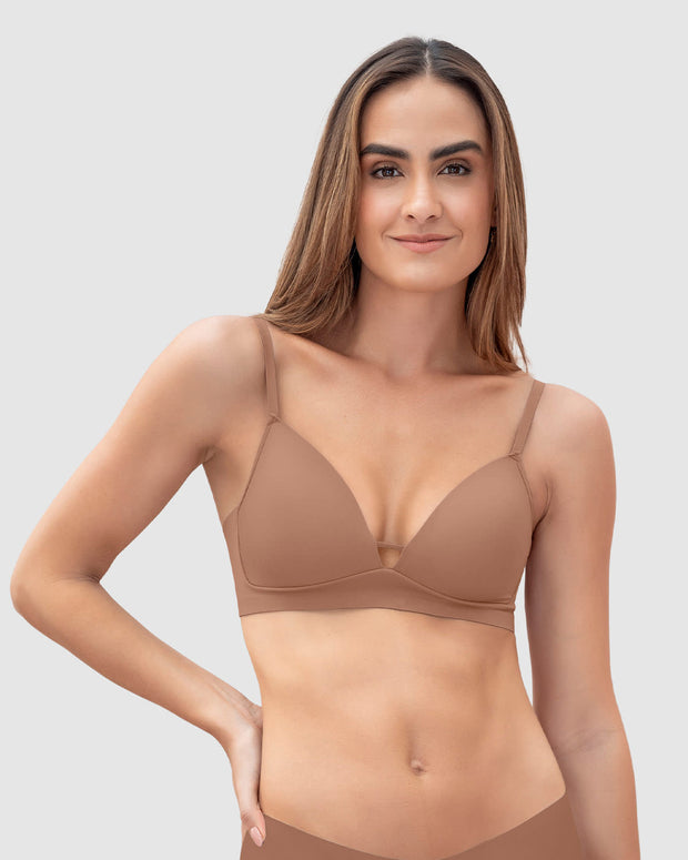 Brasier Ultraligero cómodo y plano en base y espalda