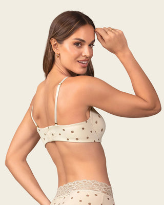 Brasier ultraligero SIN ESPUMA, copas doble tela#color_c01-estampado-puntos