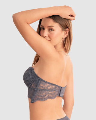Bustier strapless Sutilmente Sexy#color_721-gris-oscuro