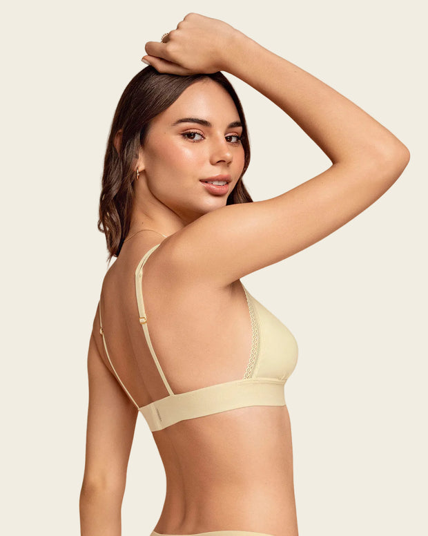 Bralette Liso + Encaje