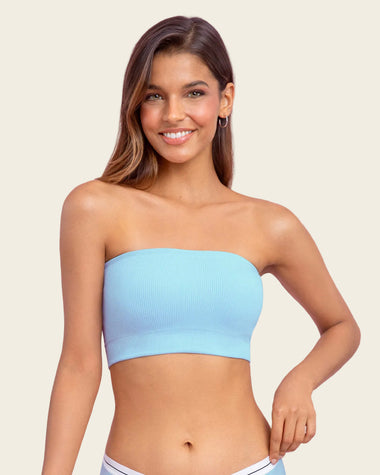 Top strapless sin costuras#color_b47-azul-claro
