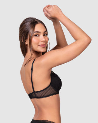 Brasier con encaje y copas suaves#color_700-negro