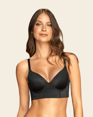 Brasier con realce incorporado y base ancha Magic Corset#color_700-negro