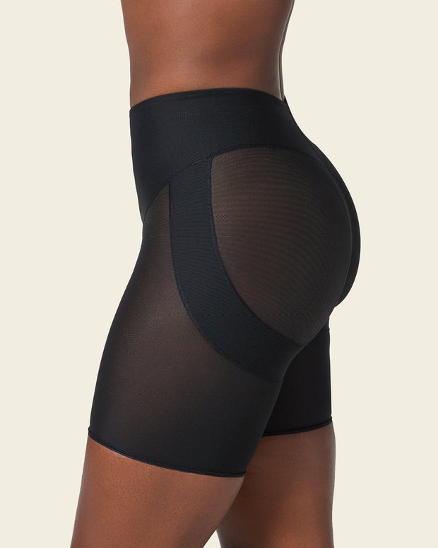 Panty faja tipo short levanta cola y control de abdomen fuerte