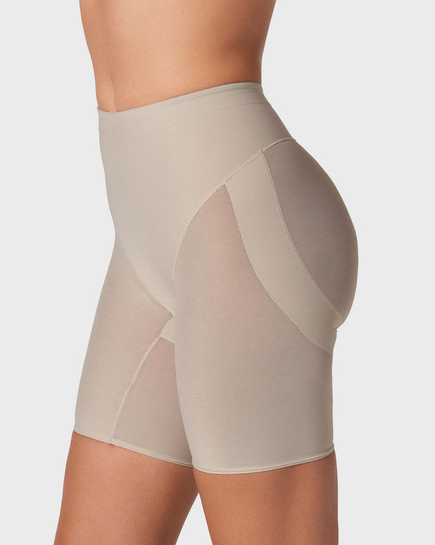 Panty faja tipo short levanta cola de control en abdomen