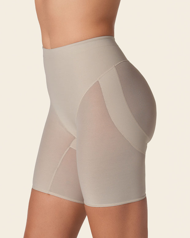 Panty faja tipo short levanta cola y control de abdomen fuerte