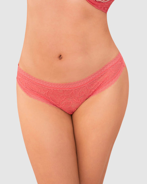 Panty brasilera en encaje floral#color_356-coral